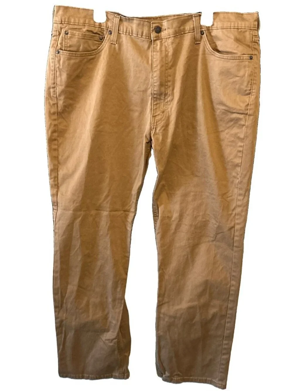 LEVI STRAUSS Men’s 541 Athletic Fit Stretch Cotton Denim Jeans 42x32 Brown 18181